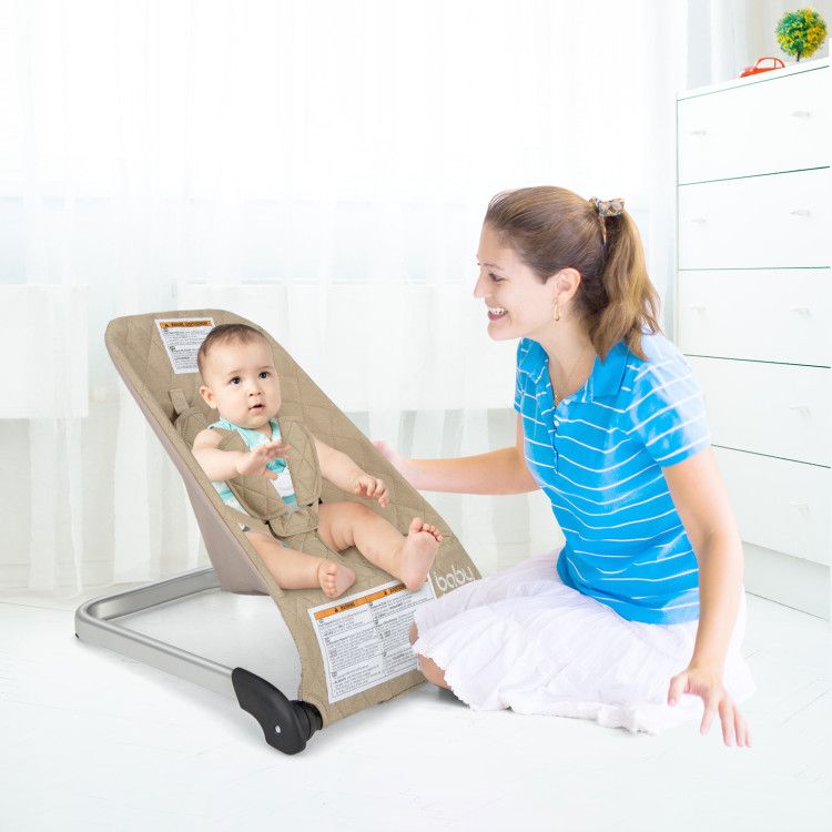 Baby Bouncer Seat with Aluminum and Metal Frame - 7DAY'S