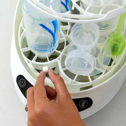 Baby Brezza Universal Detergent Soap Tablets for Baby Brezza Bottle Washer Pro and All Brands of Bottle Washers, 120 Tablets - 7DAY'S