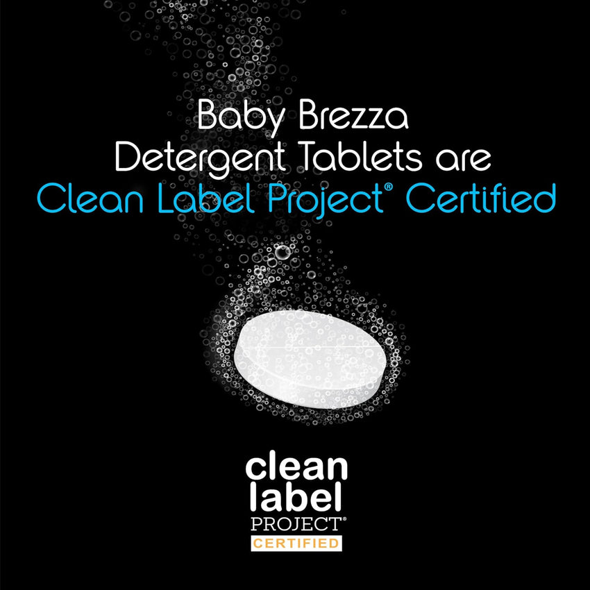 Baby Brezza Universal Detergent Soap Tablets for Baby Brezza Bottle Washer Pro and All Brands of Bottle Washers, 120 Tablets - 7DAY'S