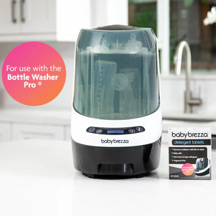 Baby Brezza Universal Detergent Soap Tablets for Baby Brezza Bottle Washer Pro and All Brands of Bottle Washers, 120 Tablets - 7DAY'S