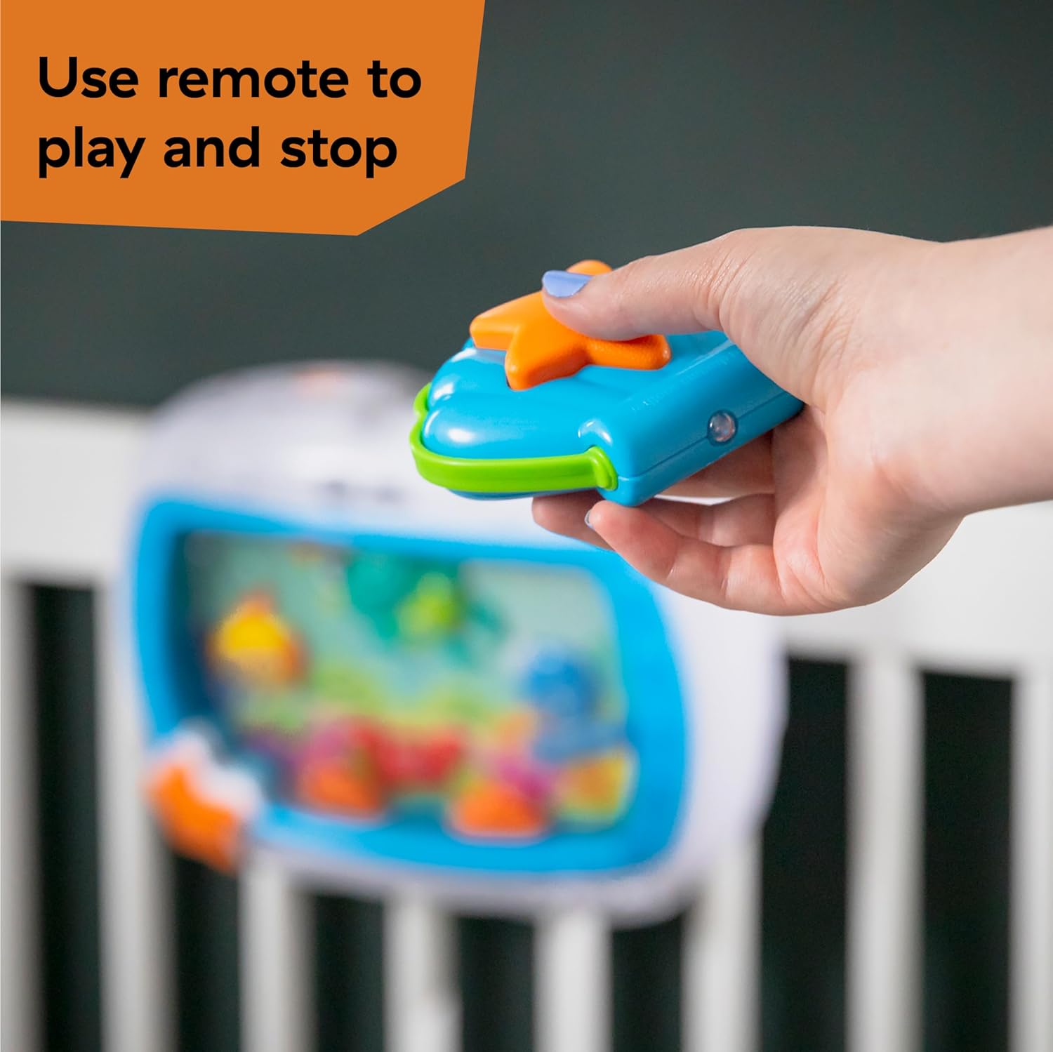 Baby Einstein Sea Dreams Soother Musical Crib Toy and Sound Machine, Newborn and up - 7DAY'S