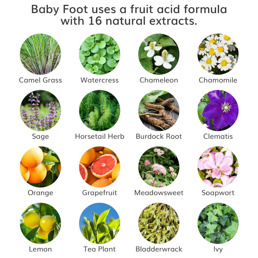 Baby Foot Original Exfoliation Foot Peel - Callus Remover for Rough Cracked, Dry Feet, Dead Skin Removal - Foot Peeling Mask for Baby Soft Feet - Spa Experience at Home & Gift Ideas - Lavender Scented - 7DAY'S