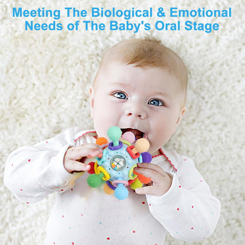 Baby Montessori Sensory Toys for 0 - 6 6 - 12 Months, Baby Teether Teething Toys for Babies 0 3 6 9 12 18 Months, Newborn Infant Learning Developmental Toys Gifts for 1 2 Year Old Boys Girls - 7DAY'S