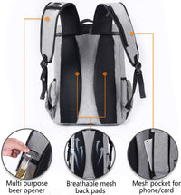 Backpack Cooler Leakproof Insulated Waterproof Backpack Cooler Bag, Lightweight Soft Beach Cooler Backpack for Men Women to Work Lunch Picnics Camping Hiking, 30 Cans - 7DAY'S