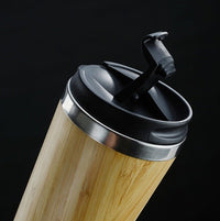 Bamboo Coffee Cup 420ml/14oz which is larger than the average mug size - 7DAY'S