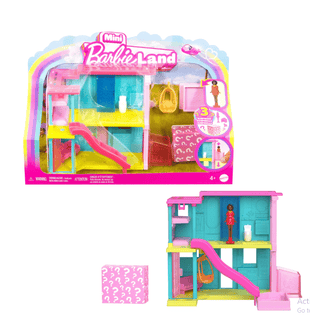 Barbie Mini BarbieLand Doll House Sets, Mini Dreamhouse (Styles May Vary), Multicolor