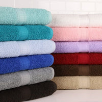 Basic Solid 18 - Piece Bath Towel Set Collection - 7DAY'S