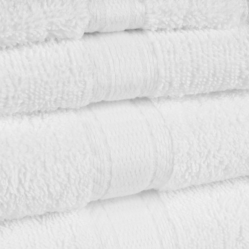 Basic Solid 18 - Piece Bath Towel Set Collection - 7DAY'S