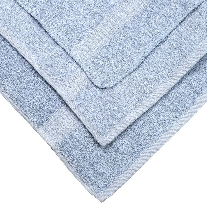 Basic Solid 18 - Piece Bath Towel Set Collection - 7DAY'S