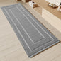 Bathroom Floor Mat,Boho Bath Rug,Super Absorbent Bath Mat,Bathroom Rugs Non Slip Washable, Quick Dry Shower Mats, Ultra Soft Bath Mat Towel,Brown,18"*30" - 7DAY'S