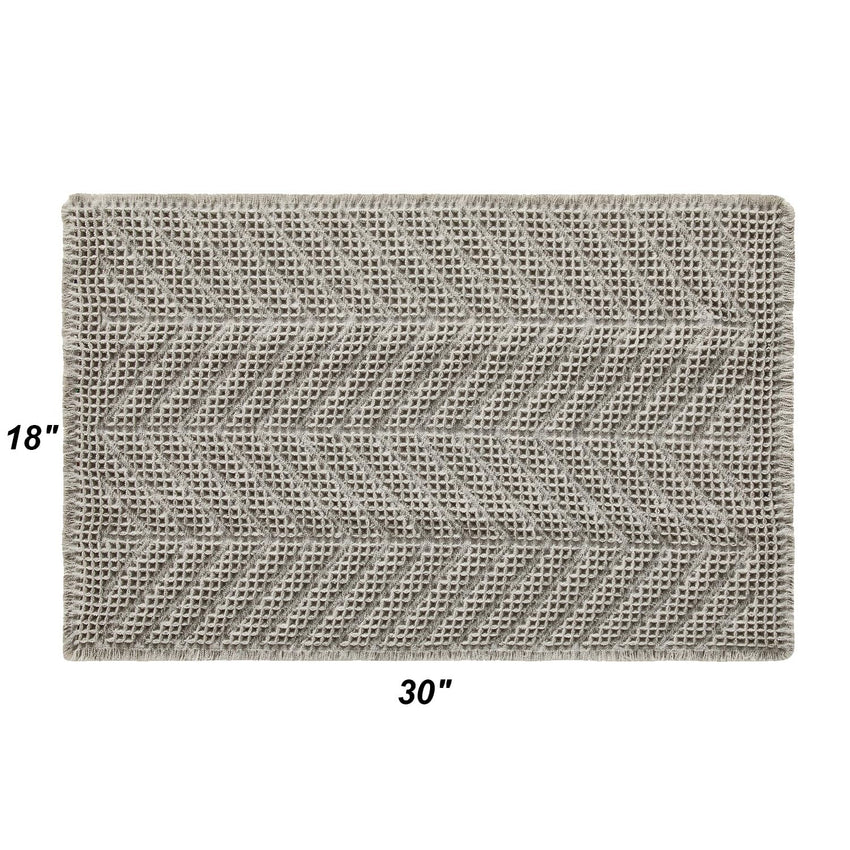 Bathroom Floor Mat,Boho Bath Rug,Super Absorbent Bath Mat,Bathroom Rugs Non Slip Washable, Quick Dry Shower Mats, Ultra Soft Bath Mat Towel,Brown,18"*30" - 7DAY'S