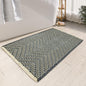 Bathroom Floor Mat,Boho Bath Rug,Super Absorbent Bath Mat,Bathroom Rugs Non Slip Washable, Quick Dry Shower Mats, Ultra Soft Bath Mat Towel,Brown,18"*30" - 7DAY'S