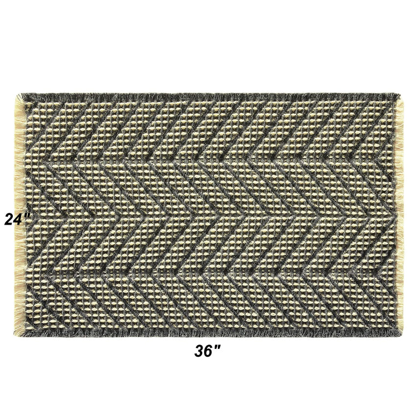 Bathroom Floor Mat,Boho Bath Rug,Super Absorbent Bath Mat,Bathroom Rugs Non Slip Washable, Quick Dry Shower Mats, Ultra Soft Bath Mat Towel,Brown,18"*30" - 7DAY'S