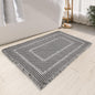 Bathroom Floor Mat,Boho Bath Rug,Super Absorbent Bath Mat,Bathroom Rugs Non Slip Washable, Quick Dry Shower Mats, Ultra Soft Bath Mat Towel,Brown,18"*30" - 7DAY'S
