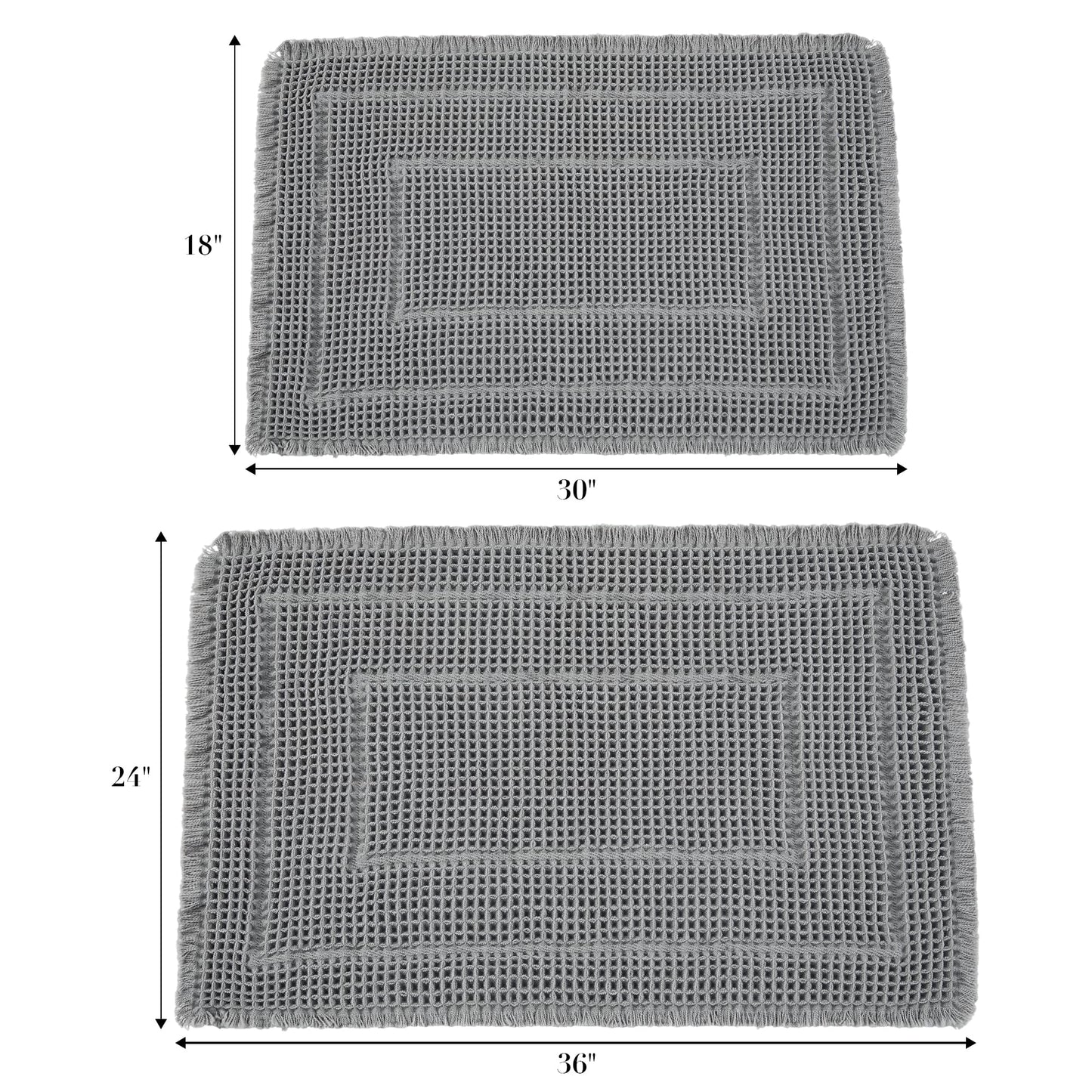 Bathroom Floor Mat,Boho Bath Rug,Super Absorbent Bath Mat,Bathroom Rugs Non Slip Washable, Quick Dry Shower Mats, Ultra Soft Bath Mat Towel,Brown,18"*30" - 7DAY'S