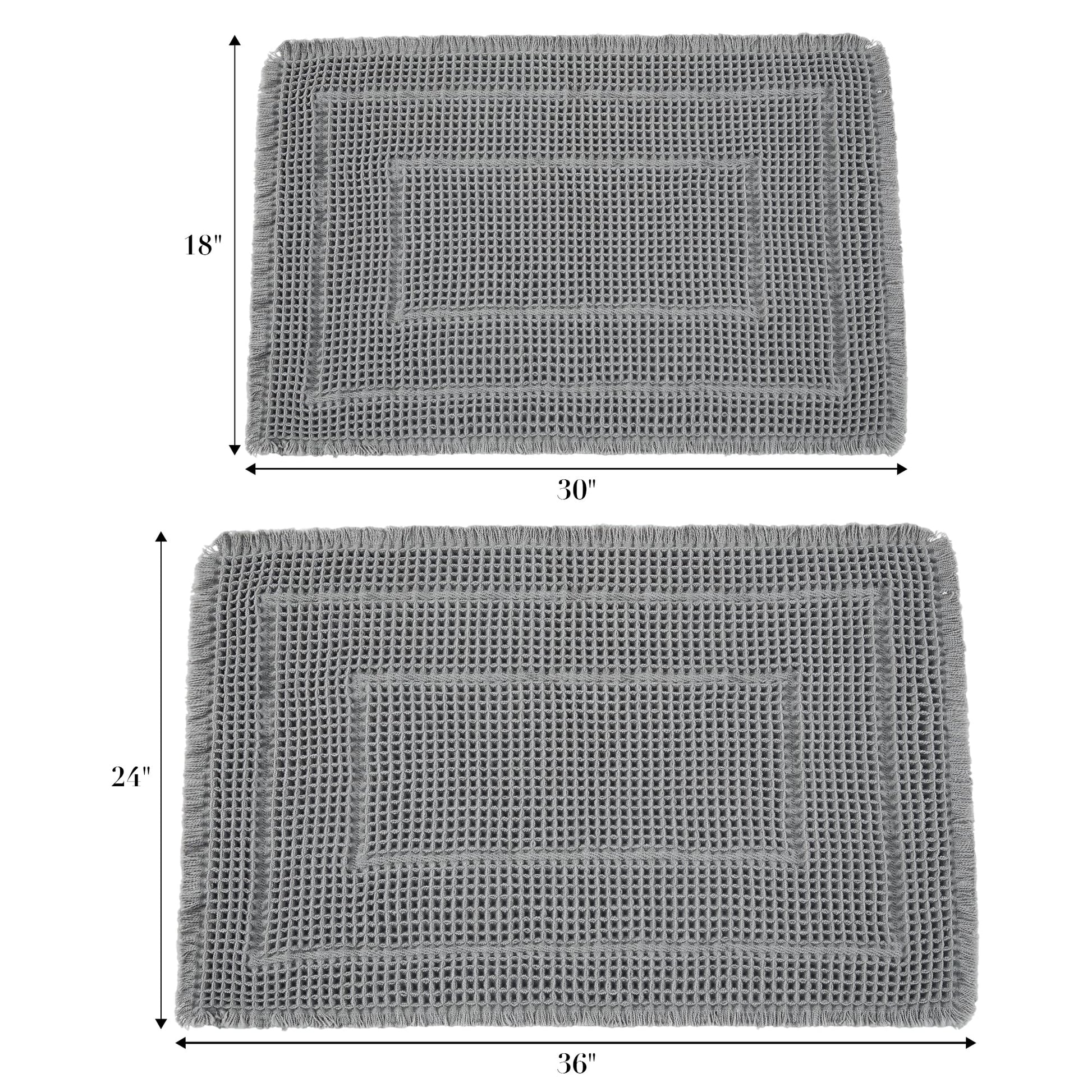 Bathroom Floor Mat,Boho Bath Rug,Super Absorbent Bath Mat,Bathroom Rugs Non Slip Washable, Quick Dry Shower Mats, Ultra Soft Bath Mat Towel,Brown,18"*30" - 7DAY'S