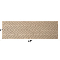 Bathroom Floor Mat,Boho Bath Rug,Super Absorbent Bath Mat,Bathroom Rugs Non Slip Washable, Quick Dry Shower Mats, Ultra Soft Bath Mat Towel,Brown,18"*30" - 7DAY'S