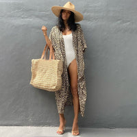Beach Cover Ups for Swimwear Women Black Tie Dye Kimono Swimsuit Cape Summer Dress 2022 Beachwear Outfits Sales - 7DAY'S