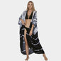 Beach Cover Ups for Swimwear Women Black Tie Dye Kimono Swimsuit Cape Summer Dress 2022 Beachwear Outfits Sales - 7DAY'S