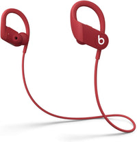 Beats by Dre Powerbeats High - Performance Wireless Earphones - Red - MWNX2LL/A (Renewed) - 7DAY'S