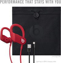 Beats by Dre Powerbeats High - Performance Wireless Earphones - Red - MWNX2LL/A (Renewed) - 7DAY'S