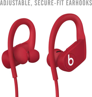 Beats by Dre Powerbeats High - Performance Wireless Earphones - Red - MWNX2LL/A (Renewed) - 7DAY'S