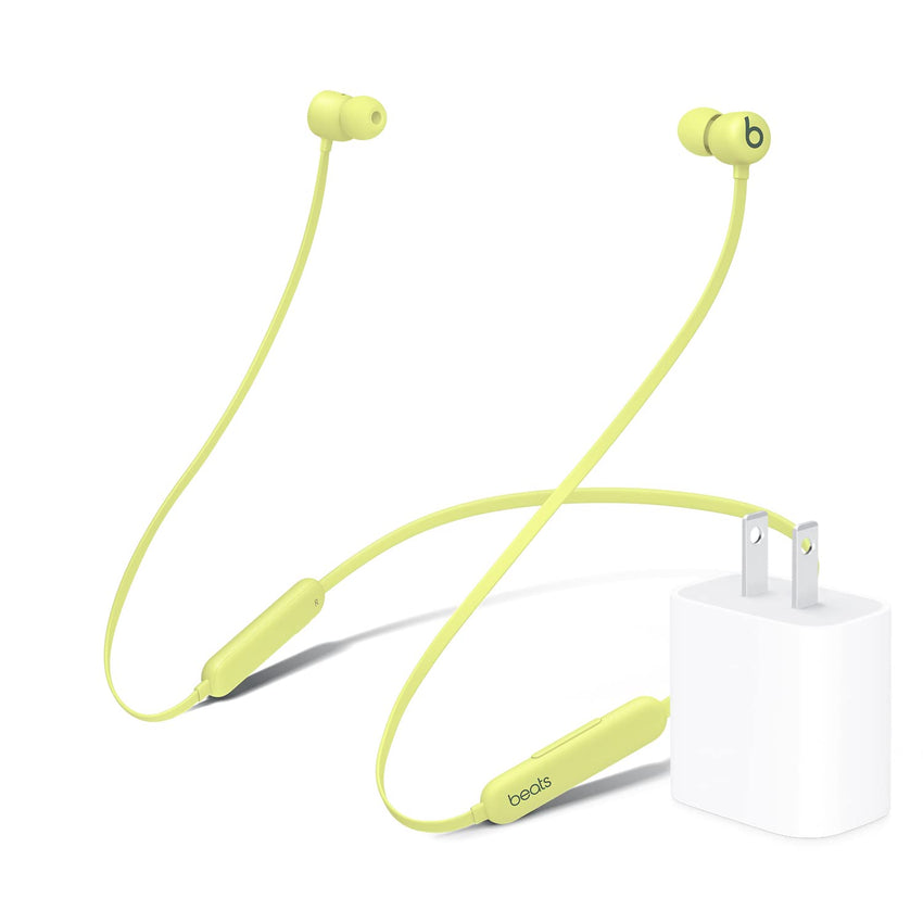 Beats Flex Wireless Earbuds - Apple W1 Headphone Chip, Magnetic Earphones, Class 1 Bluetooth, 12 Hours of Listening Time, Built - in Microphone - Black - 7DAY'S