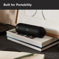 Beats Pill - Bluetooth Speaker and Portable Wireless Charger via USB - C - Up to 24 Hours Battery Life, IP67 Water Resistant, Apple & Android Compatible, Built - in Microphone – Matte Black (Renewed) - 7DAY'S
