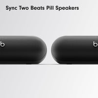 Beats Pill - Bluetooth Speaker and Portable Wireless Charger via USB - C - Up to 24 Hours Battery Life, IP67 Water Resistant, Apple & Android Compatible, Built - in Microphone – Matte Black (Renewed) - 7DAY'S
