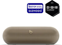 Beats Pill - Portable Bluetooth Speaker - Up to 24H Battery Life, Water Resistant, Bluetooth, Apple & Android Compatible, Seriously Loud Sound for Home, Outdoor and Travel - Champagne Gold - 7DAY'S