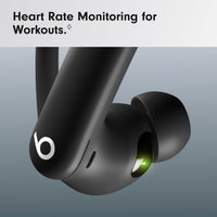 Beats Powerbeats Pro 2 Wireless Bluetooth Earbuds - Noise Cancelling, Heart Rate Monitor, IPX4, Up to 45H Battery & Charging Case, Works with Apple & Android - Jet Black - 7DAY'S
