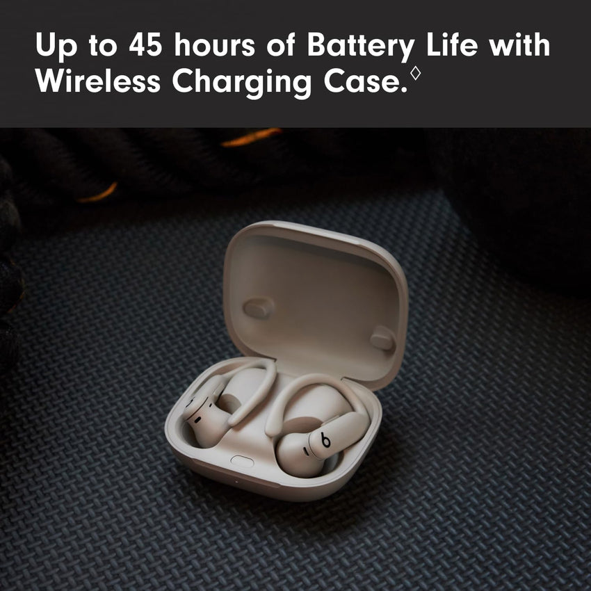 Beats Powerbeats Pro 2 Wireless Bluetooth Earbuds - Noise Cancelling, Heart Rate Monitor, IPX4, Up to 45H Battery & Charging Case, Works with Apple & Android - Quick Sand - 7DAY'S
