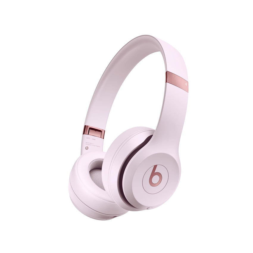 Beats Solo 4 - Wireless Bluetooth On - Ear Headphones, Apple & Android Compatible, Up to 50 Hours of Battery Life - Slate Blue (Renewed) - 7DAY'S