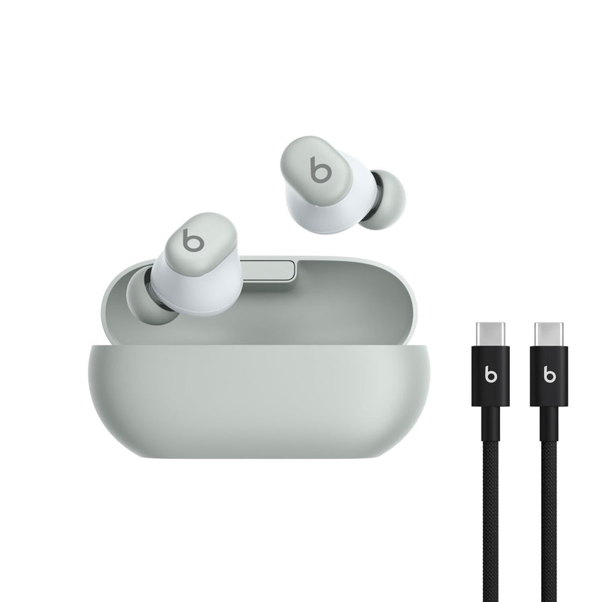 Beats Solo Buds - Wireless Bluetooth Earbuds | 18 Hours of Battery Life | Apple & Android Compatibility | Built - in Microphone - Storm Gray - 7DAY'S