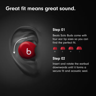 Beats Solo Buds - Wireless Bluetooth Earbuds | 18 Hours of Battery Life | Apple & Android Compatibility | Built - in Microphone - Storm Gray - 7DAY'S