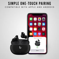 Beats Studio Buds Totally Wireless Noise Cancelling Earphones - Black (Renewed) - 7DAY'S