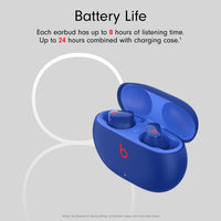 Beats Studio Buds - True Wireless Noise Cancelling Earbuds - Compatible with Apple & Android, Built - in Microphone, IPX4 Rating, Sweat Resistant Earphones, Class 1 Bluetooth Headphones - Ocean Blue - 7DAY'S