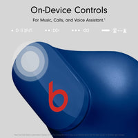 Beats Studio Buds - True Wireless Noise Cancelling Earbuds - Compatible with Apple & Android, Built - in Microphone, IPX4 Rating, Sweat Resistant Earphones, Class 1 Bluetooth Headphones - Ocean Blue - 7DAY'S