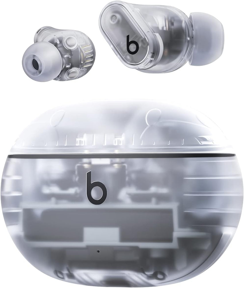 Beats Studio Buds + True Wireless Noise Cancelling Earbuds - Transparent (Renewed) - 7DAY'S