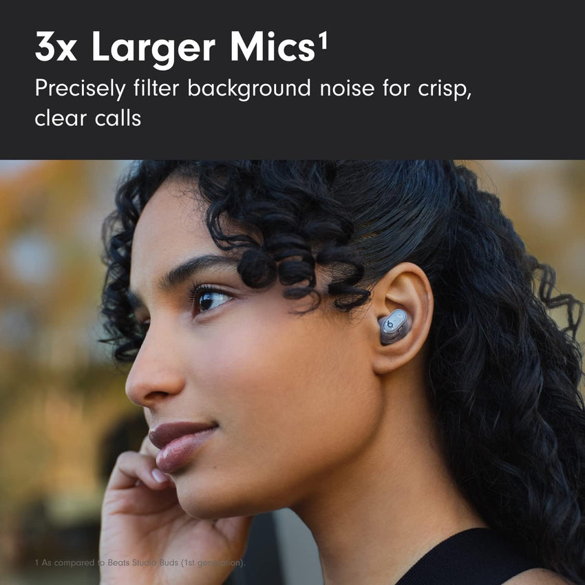 Beats Studio Buds + True Wireless Noise Cancelling Earbuds - Transparent (Renewed) - 7DAY'S