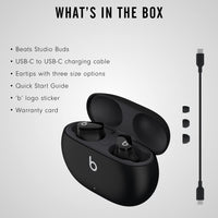 Beats Studio Buds - True Wireless Noise Cancelling Earphones - Black (Renewed Premium) - 7DAY'S