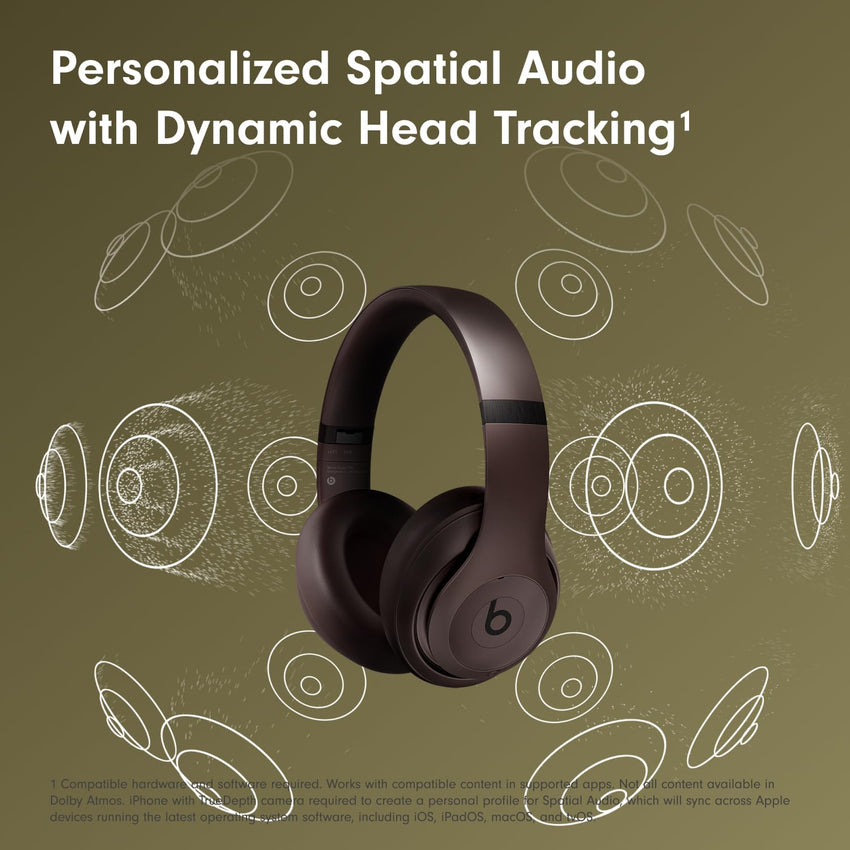 Beats Studio Pro - Wireless Bluetooth Noise Cancelling Headphones - Deep Brown (Renewed Premium) - 7DAY'S