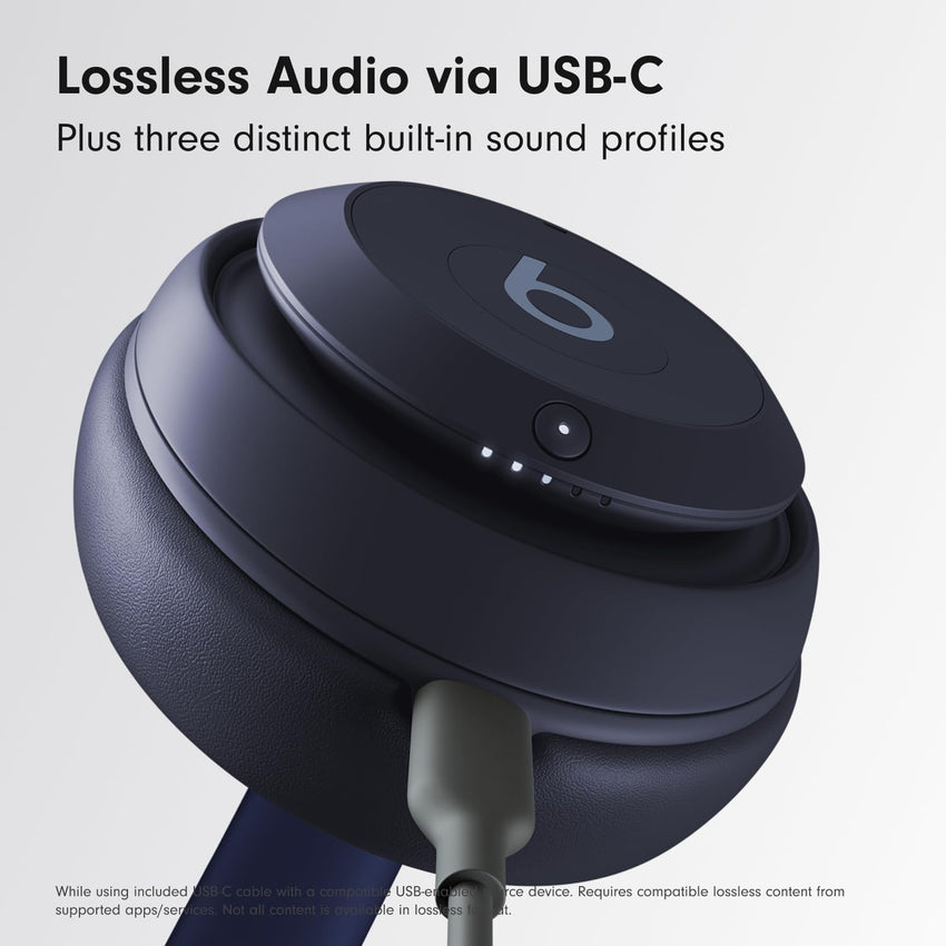 Beats Studio Pro - Wireless Bluetooth Noise Cancelling Headphones - Personalized Spatial Audio, USB - C Lossless Audio, Apple & Android Compatibility, Up to 40 Hours Battery Life - Navy - 7DAY'S