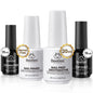 Beetles 2 Pcs 15ml No Wipe Gel Top Coat and Base Coat Set - Shine Finish and Long Lasting, Soak Off LED Nail Lamp Gel Base Top Coat Finish Nail Art Design Manicure Gifts for Women - 7DAY'S