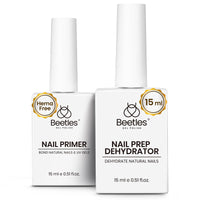 Beetles 2 Pcs 15ml No Wipe Gel Top Coat and Base Coat Set - Shine Finish and Long Lasting, Soak Off LED Nail Lamp Gel Base Top Coat Finish Nail Art Design Manicure Gifts for Women - 7DAY'S