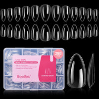 beetles Gel Polish 9 In 1 Gel Nail Glue for Clear Acrylic Nail Tips 2 Pcs 15ml Long Lasting Nail Gel Kit for False Nails Tips, Base Blooming Nail Gel, U V Light Required - 7DAY'S
