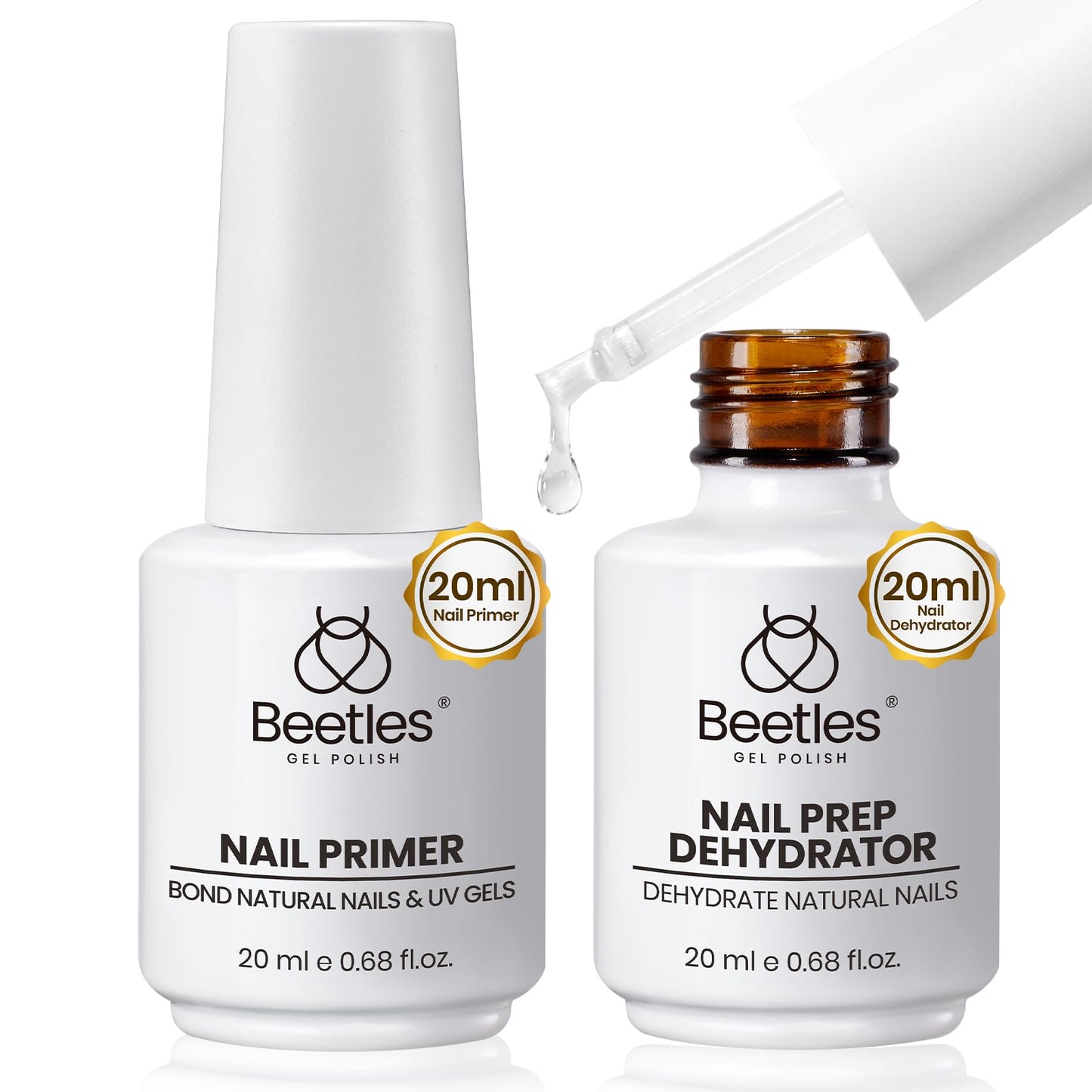 beetles Gel Polish No Wipe Gel Top Coat - Clear Color Top Coat Gel Nail Polish Shine Finish and Long Lasting, Soak Off Nail Lamp, 15ml Gift for Girls - 7DAY'S