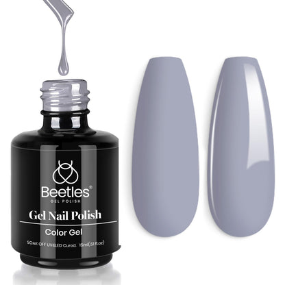 Beetles White Gel Nail Polish,15ml Summer Soak Off UV Gel Polish French Nail Art Manicure Salon DIY Design at Home Gift for Woman - 7DAY'S
