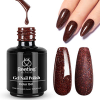 Beetles White Gel Nail Polish,15ml Summer Soak Off UV Gel Polish French Nail Art Manicure Salon DIY Design at Home Gift for Woman - 7DAY'S
