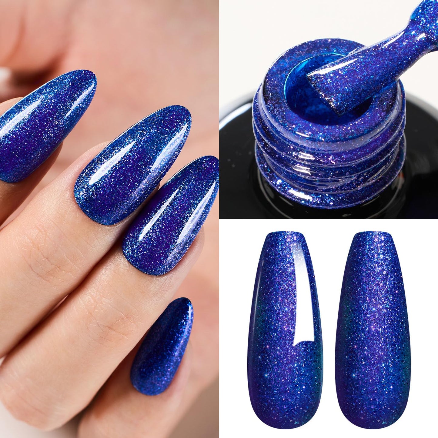 Beetles White Gel Nail Polish,15ml Summer Soak Off UV Gel Polish French Nail Art Manicure Salon DIY Design at Home Gift for Woman - 7DAY'S